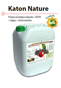 Katon Nature – Potasa ecológica líquida + EDTA + Algas + Aminoácidos