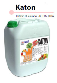 Katon – Potasio Quelatado – K 33% EDTA